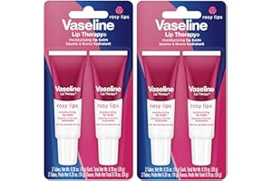 Vaseline Lip Therapy Rosy Lips Moisturizing Lip Balm - Twin Pack (2-Pack)