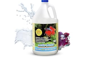 Activ Betta Bio-Activ Live Betta Water - 1 Gallon - Instant Cycling, No Chlorine, Balanced Formula with Live Bacteria for Freshwater Aquariums