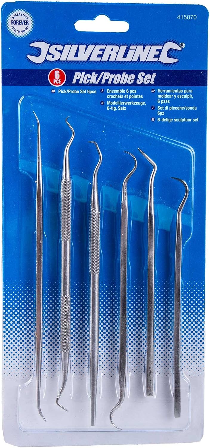 Silverline Pick/Probe Set 6pce (415070), 14 cm - Image 3