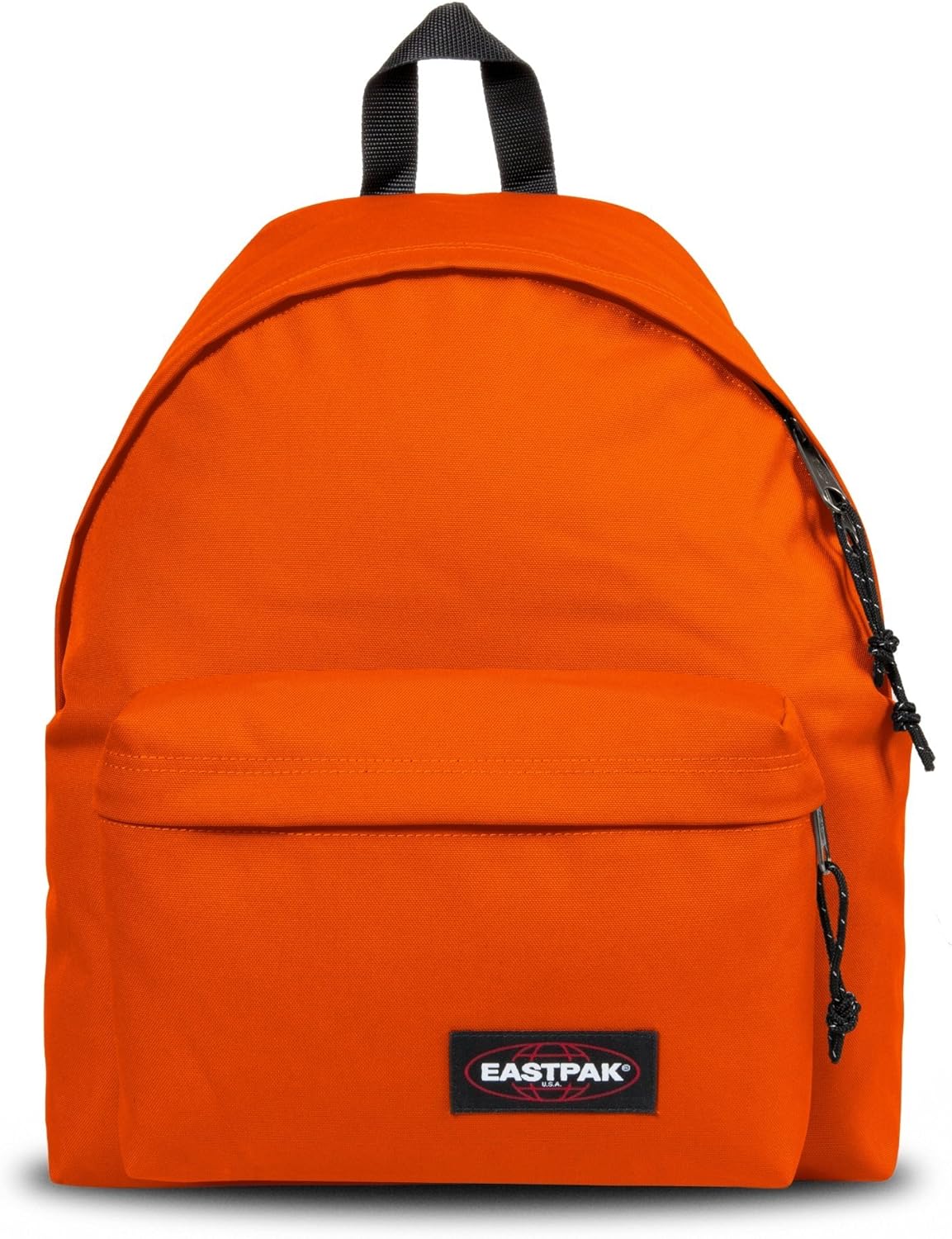 orange eastpak backpack