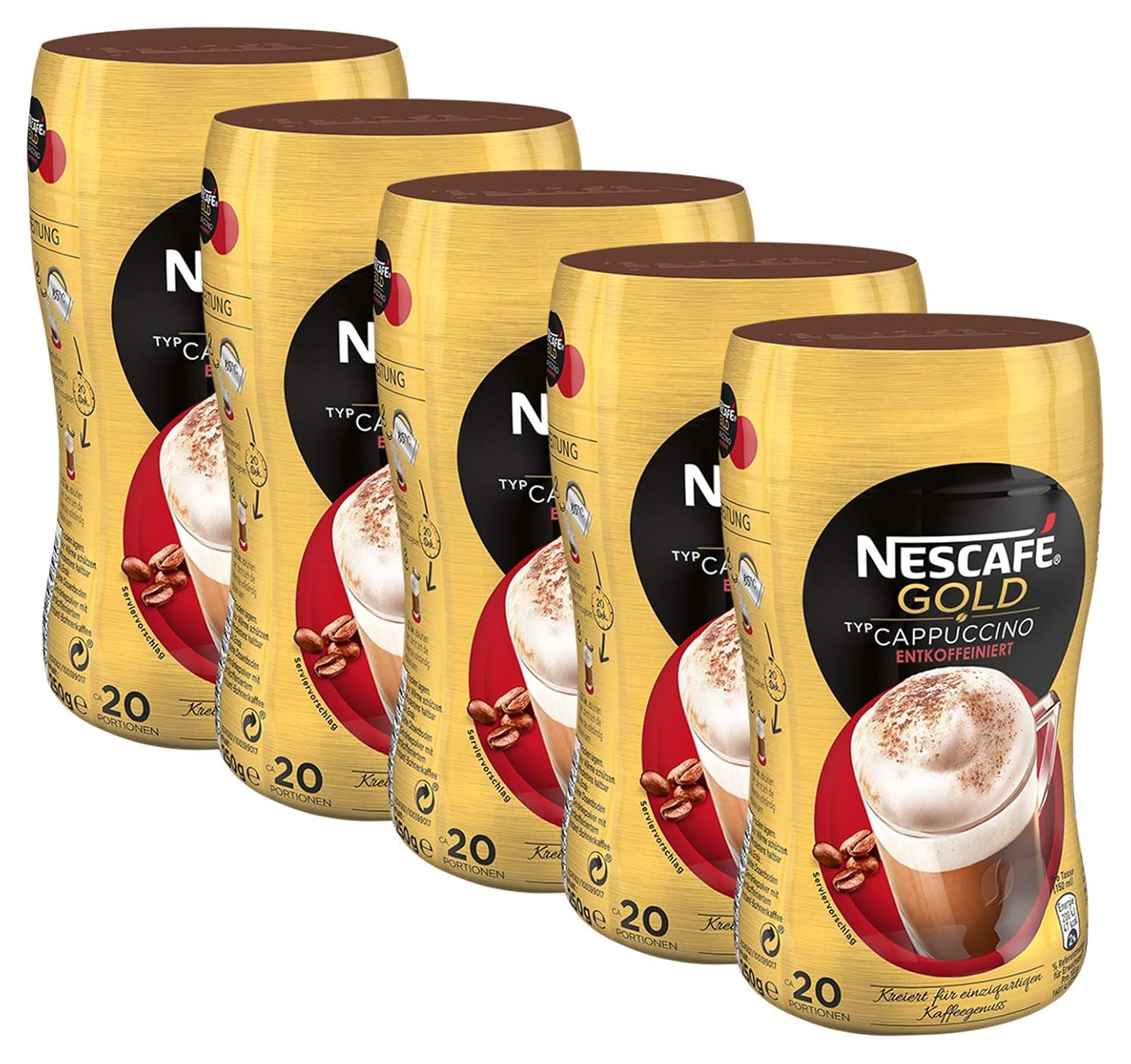 Nescafé Cappuccino Entkoffeiniert (250 g)
