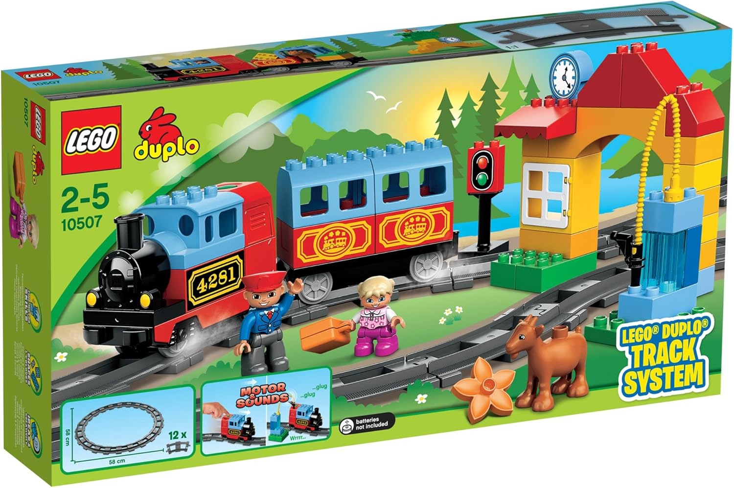 Lego 10507 DUPLO Eisenbahn StarterSet Amazon.de Spielzeug Lego 10507 DUPLO Eisenbahn StarterSet Amazon.de Spielzeug