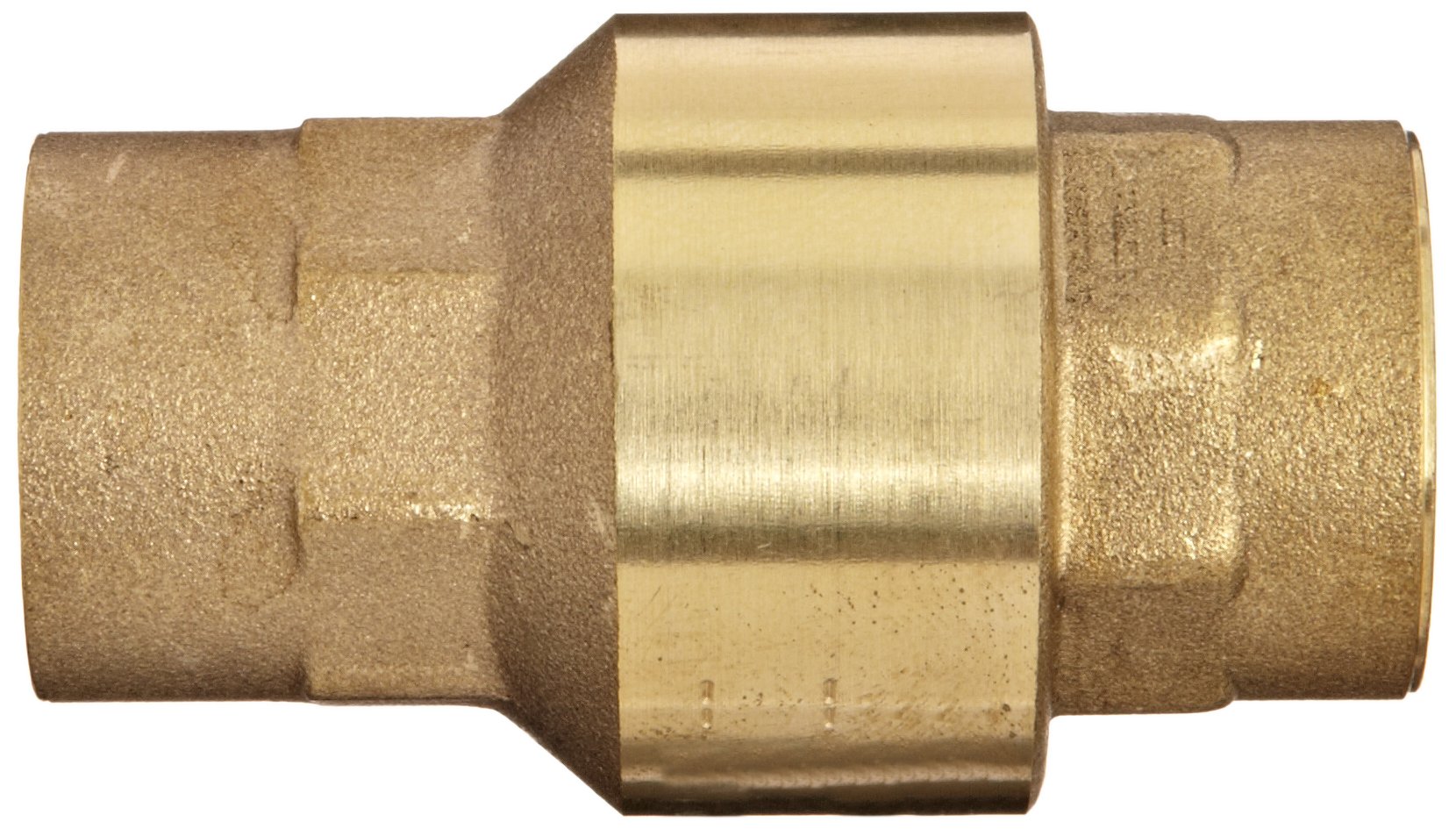 Dixon Valve & Coupling CV050 Brass SpringLoaded Check Valve, 1/2" NPT