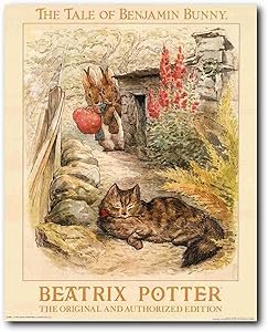 The Tale of Benjamin Bunny Beatrix Potter the Original and Authorized Edition Wall Decor Art Print Poster (16x20)