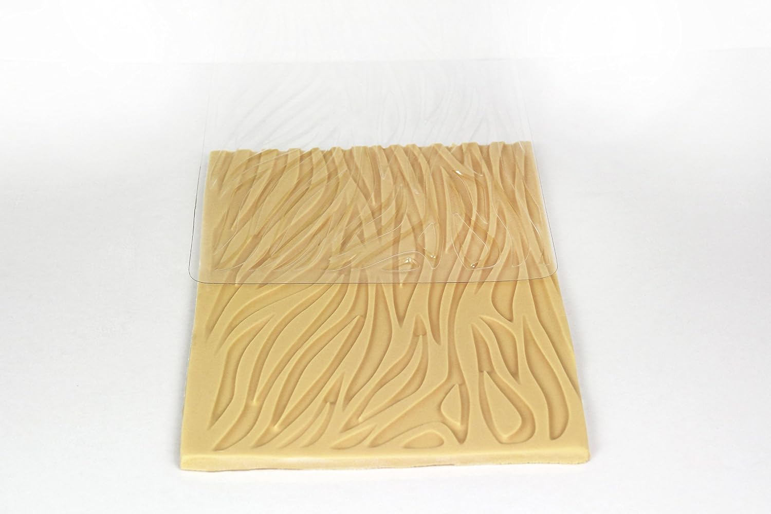 PME IM200 Bold Zebra Design Impression Mat, 15x0.1x30.5 cm, Transparent - Image 5