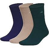 adidas mens Cushioned Comfort Crew Socks (3 Pairs) Super Soft & Cozy