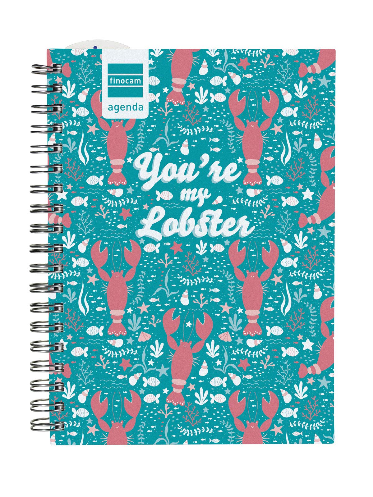 Finocam – Agenda 2019-2020 Week View Landscape Spanish Mini Institut Lobster