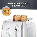 Breville Edge Deep Chassis 2 Slice Toaster Brushed Stainless Steel VTT981 view 2