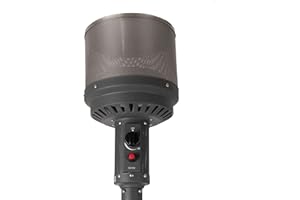Fire Sense Gray Commercial Patio Heater Head Assembly