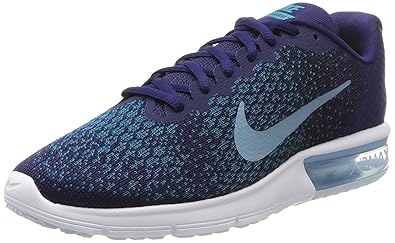 tenis nike air max sequent 2 azules