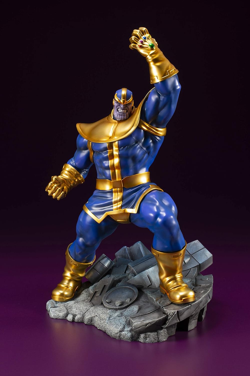 Thanos (Marvel Avengers) Kotobukiya Statue, Blue,gold - Image 3