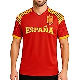 Icon Sports Officially Licensed Royal Spanish Football Federation Game Day T-Shirt - Unisex Adult