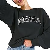 Giftifymama Maternity Sweatshirt Nursing Top Waffle Knit Breastfeeding Shirt with Zipper Pregnancy Mama Clothes Pullover
