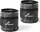 Sportneer Adjustable Ankle Weights Set 0.45-3.2kg Pair Neoprene view 6