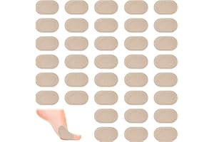 AHQiZFX 36 Pieces Bunion Cushions Pads, Protector Patches Bunion Pain Relief Pads to Wear with Shoes Foot Callus Patches Foot Blister Pads Guards Protect Feet for Men and Women(Apricot)