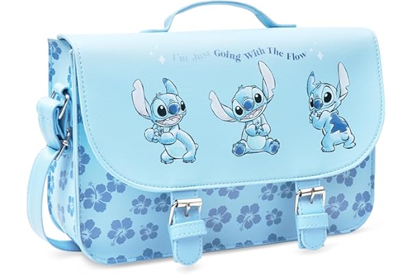 Disney Stitch Handbag Girls & Teenagers Shoulder Bag with Long Strap