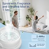 ASAKUKI 500ml Essential Oil Diffuser with Remote Control 5-in-1 Ultrasonic view 2