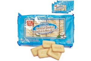 Lady Sarah Individually Wrapped Sugar Sprinkled Coconut Cookies - Perfect for Gifts, Parties & Holidays, 1.6 KG (4 Cookies Ba