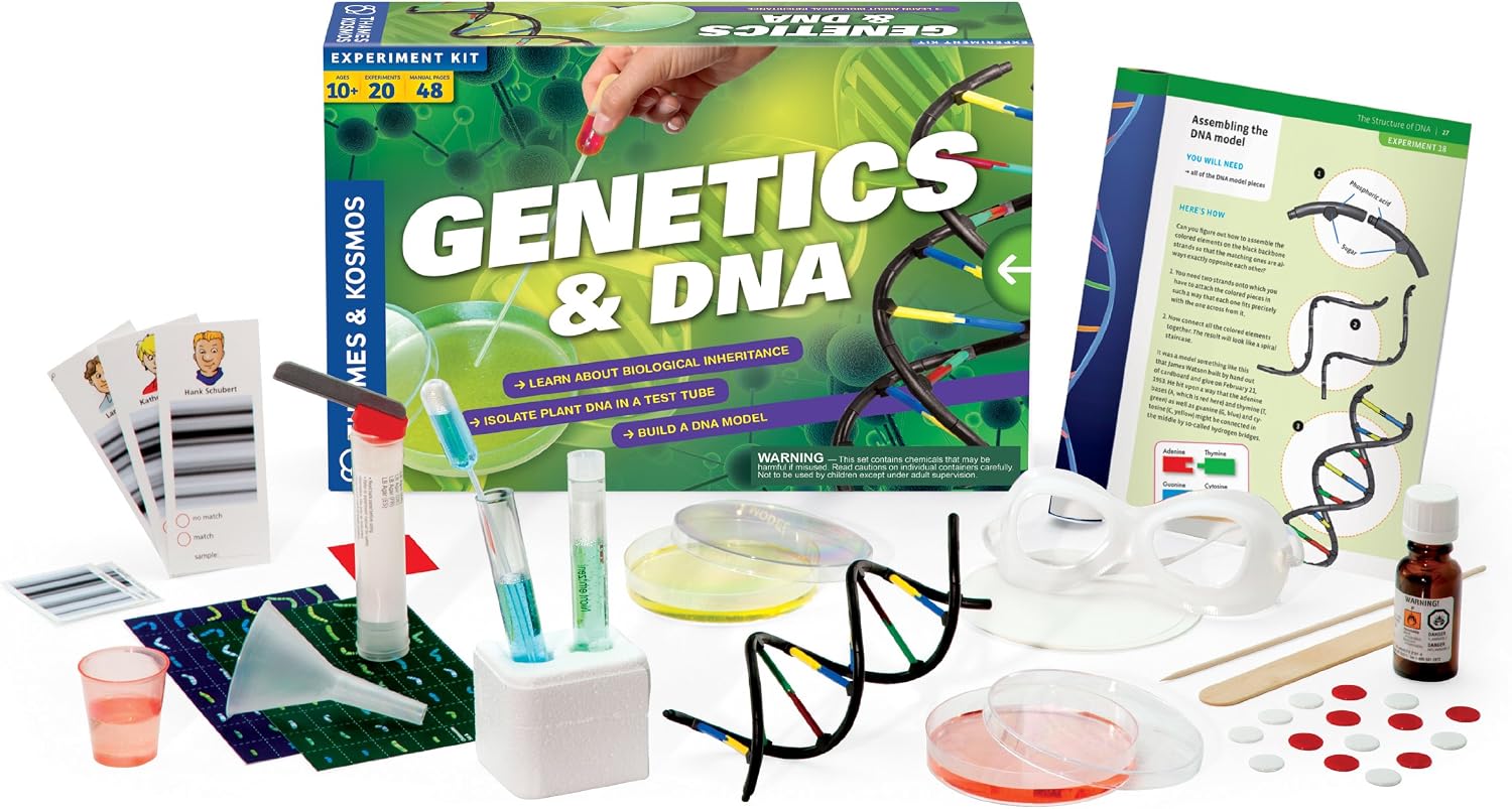 thames kosmos biology genetics and dna multicolor med