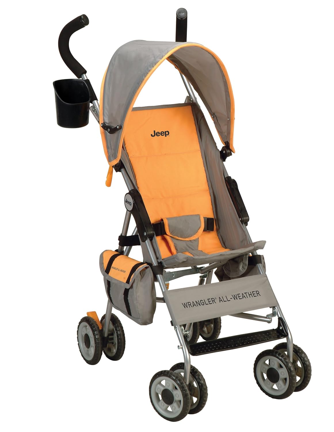Jeep Wrangler All Weather Double Umbrella Stroller