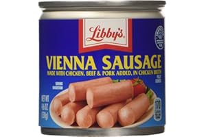 LIBBY'S Libbys Vienna Sausage in Chicken Broth, 4.6 Ounce (Pack of 18)