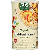 365 by Whole Foods Market, Organic Old Fashioned Rolled Oats, 18 Ounce