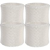 WF2 Humidifier Filters Compatible for Vicks Kaz WF2 V3100 V3500 V3500N V3600 V3800 V3850 V3900 VEV320, With Honeywell Humidif