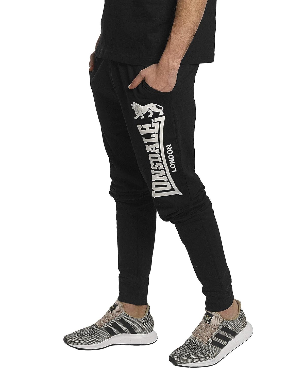 Pantaloni Jogging Uomo Yageshark - Cotone E Poliestere, Slim Fit, Per Tempo Libero E Sport - Foto 2