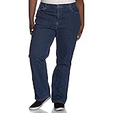 Lee Women's Plus Size Relaxed Fit Straight Leg Jean