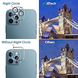JETech Camera Lens Protector for iPhone 12 Pro Max
