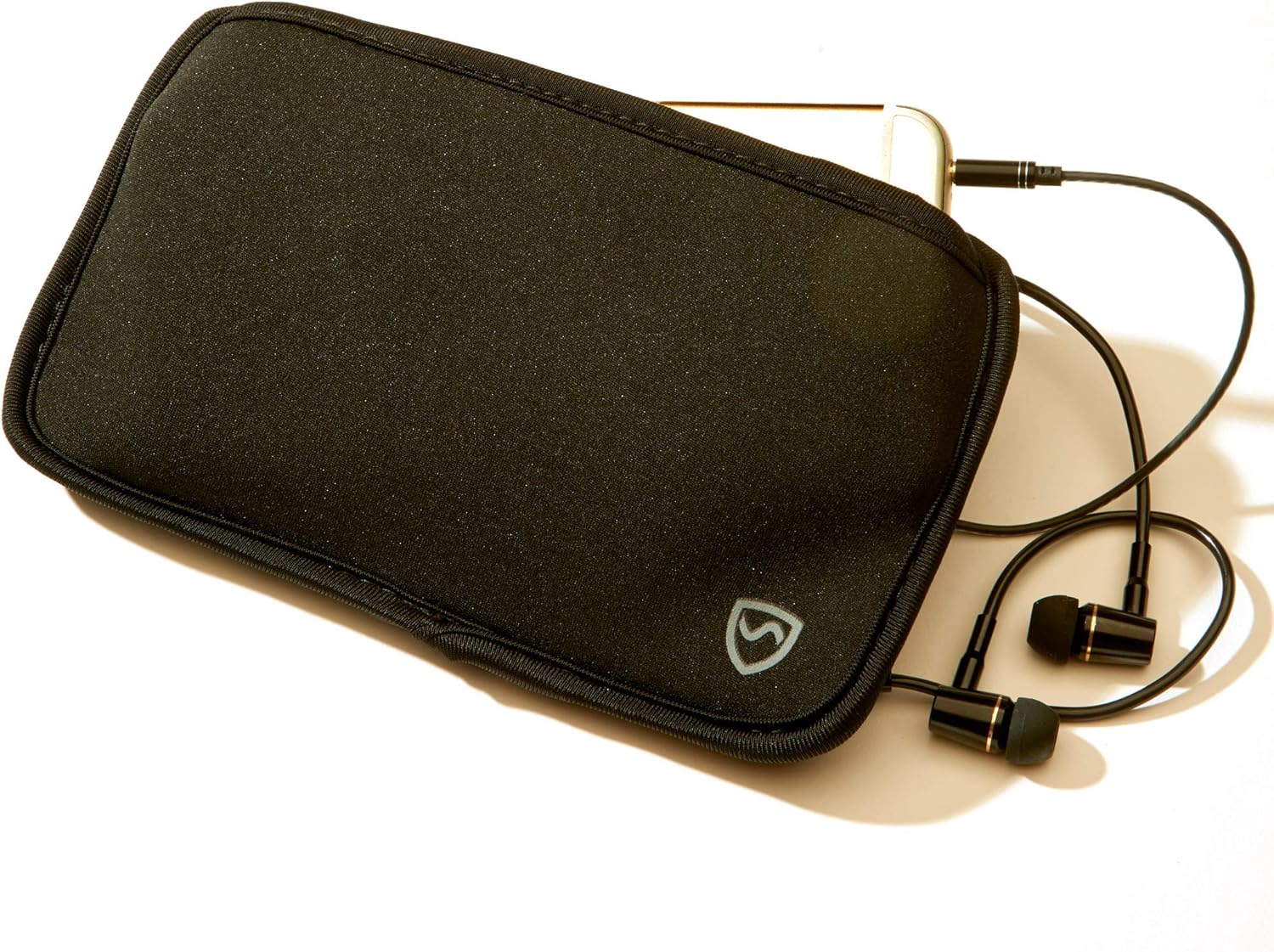 SYB Horizontal Phone Pouch, EMF Protection Sleeve for Cell Phones up to