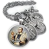 St. Hyacinth Keychain, Necklace or Clip, Patron Saint Confirmation Gift