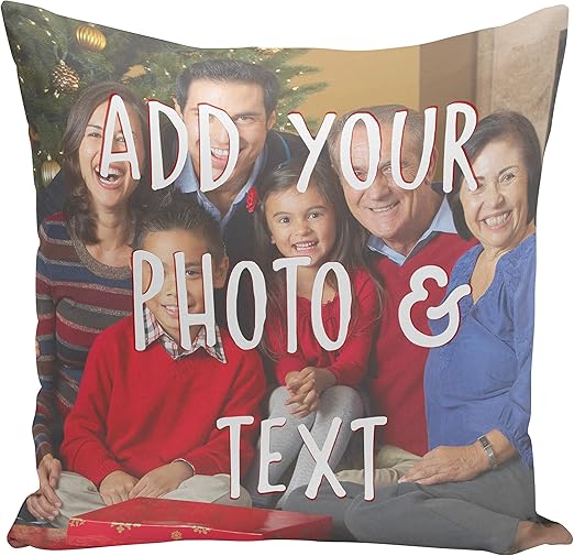 Amazon Com Decorative Photo Pillow Cases For Mom And Grandma