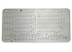 RIVERWELD Pipe Pit Welding Gauge Gage Test Ulnar