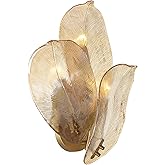 Metropolitan N2213-A-732 Orchid 3 Light 18" Tall Wall Sconce - Legacy Brass with Amber Handmade Glass
