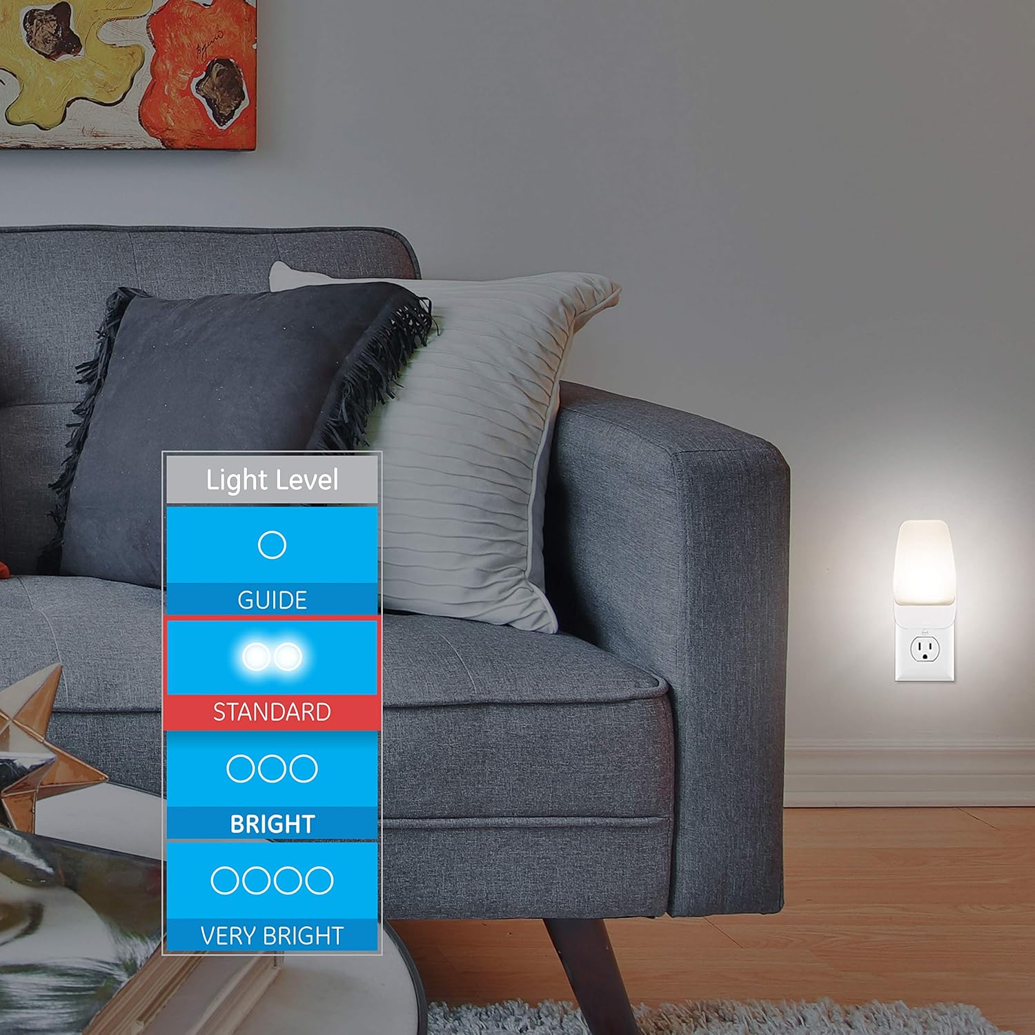 GE LED Night Light 2 Pack PlugIn