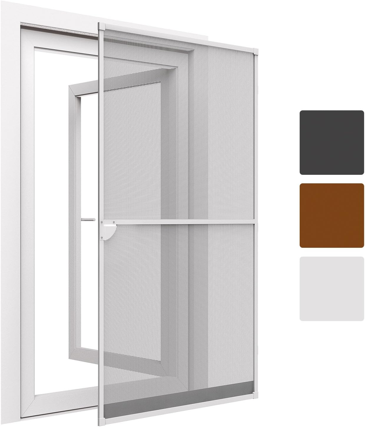 Sol Royal Insektenschutz Tür SolProtect 100x215 cm Fliegengitter Weiß AluRahmen Bausatz Sol Royal Insektenschutz Tür SolProtect 100x215 cm Fliegengitter Weiß AluRahmen Bausatz
