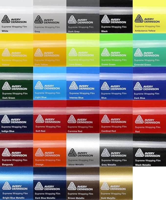 Avery Supreme Wrapping Film Autofolie Gloss Hidden Gold gegossene Glanz