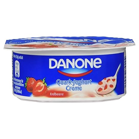 Danone Quark Joghurt Creme Erdbeere 150 G Amazon De Lebensmittel Getranke