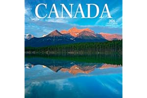 Canada | 2026 12 x 24 Inch (Hanging) Monthly Square Wall Calendar | English/French Bilingual | Wyman Publishing | Regional Tr
