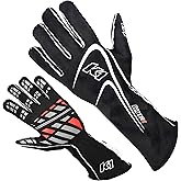 K1 RaceGear Glove Track1 Black Large SFI 5
