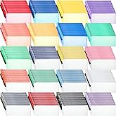 Zhehao 200 Pieces A6 Mesh Zipper Pouch Bulk Mesh Bags with Zipper Waterproof Small Pencil Pouches for School Office Supplies Organization 9.4 x 4.5 Inches(Multiple Colors)