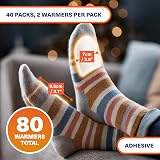 Bramble Adhesive Toe Warmers 40 Pair Ultra-Thin 80 Patches Air-Activated view 4