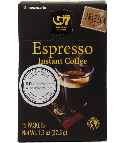 Amazon.com : Trung Nguyen — G7 Instant Coffee — Espresso — 100