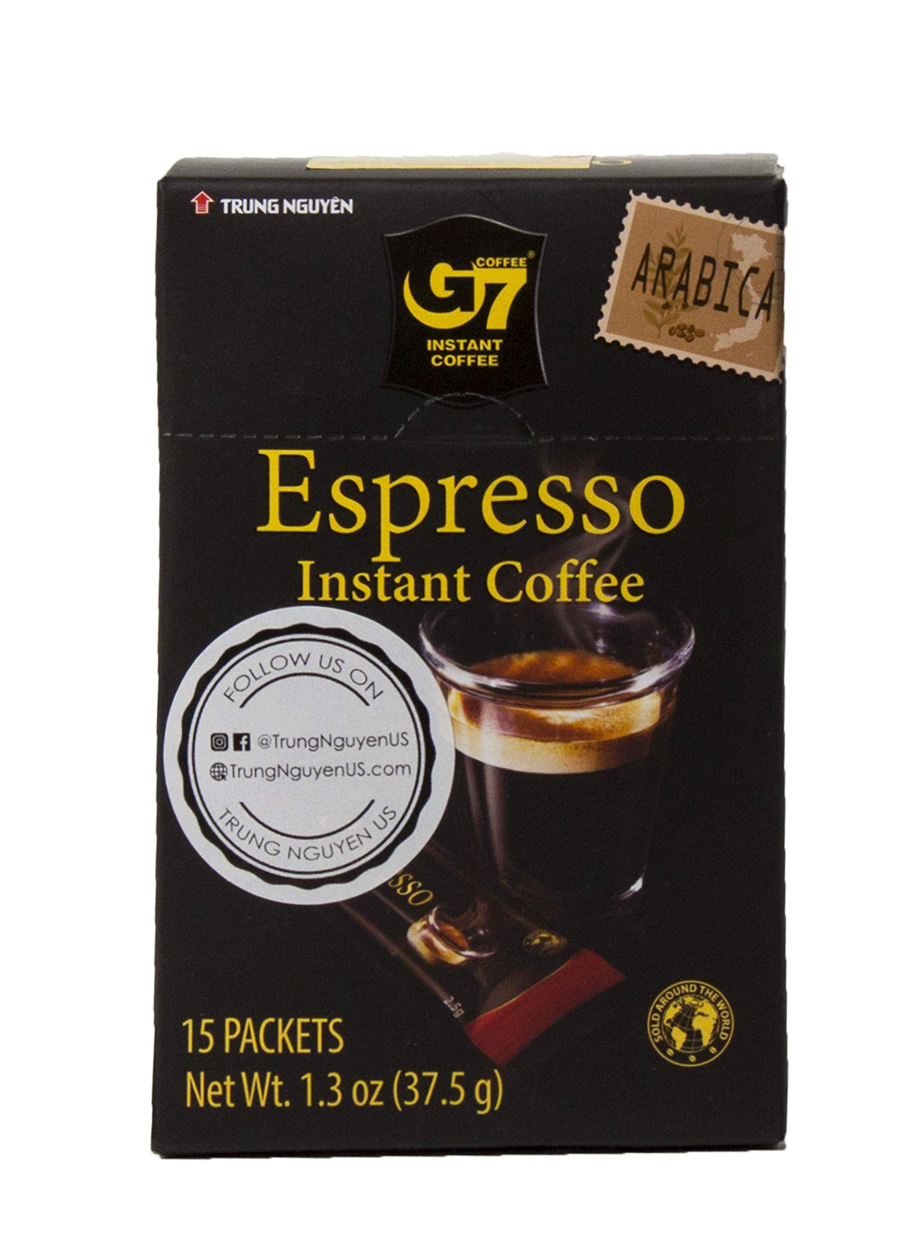 Trung Nguyen G G G7 Arabica Espresso Vietnamese Coffee 15 Sticks Buy Online In Andorra At Andorra Desertcart Com Productid 80087779