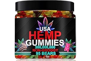 HEALTHERGIZE Hemp Gummies Pain Inflammation Sleep -