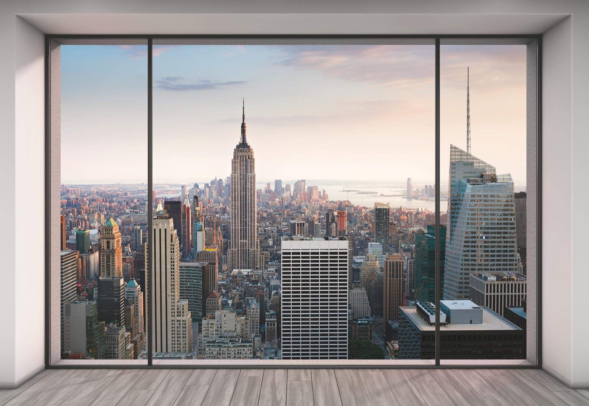Komar Non-Woven Photo Wallpaper Penthouse 400 x 260 cm Urban City View Wallpaper Skyline
