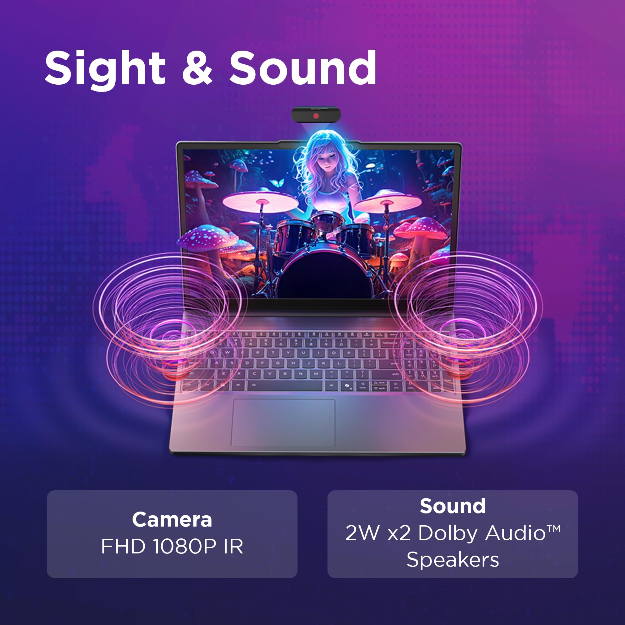 Lenovo Ideapad Slim 3 | 16 Inch Wuxga Laptop | Intel Core I7-13620H | 8 Gb Ram | 512 Gb Ssd | Windows 11 Home | Luna Grey - View 10