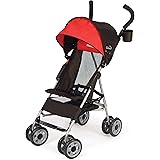 Kolcraft Cloud Lightweight Umbrella Stroller with Large Sun Canopy, Scarlet Red