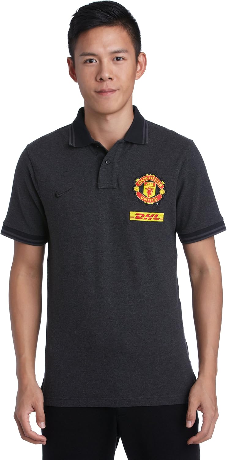 Nike Manchester United Gs Polo Shirt With Dhl Mens Style 478175 Amazon Co Uk Shoes Bags